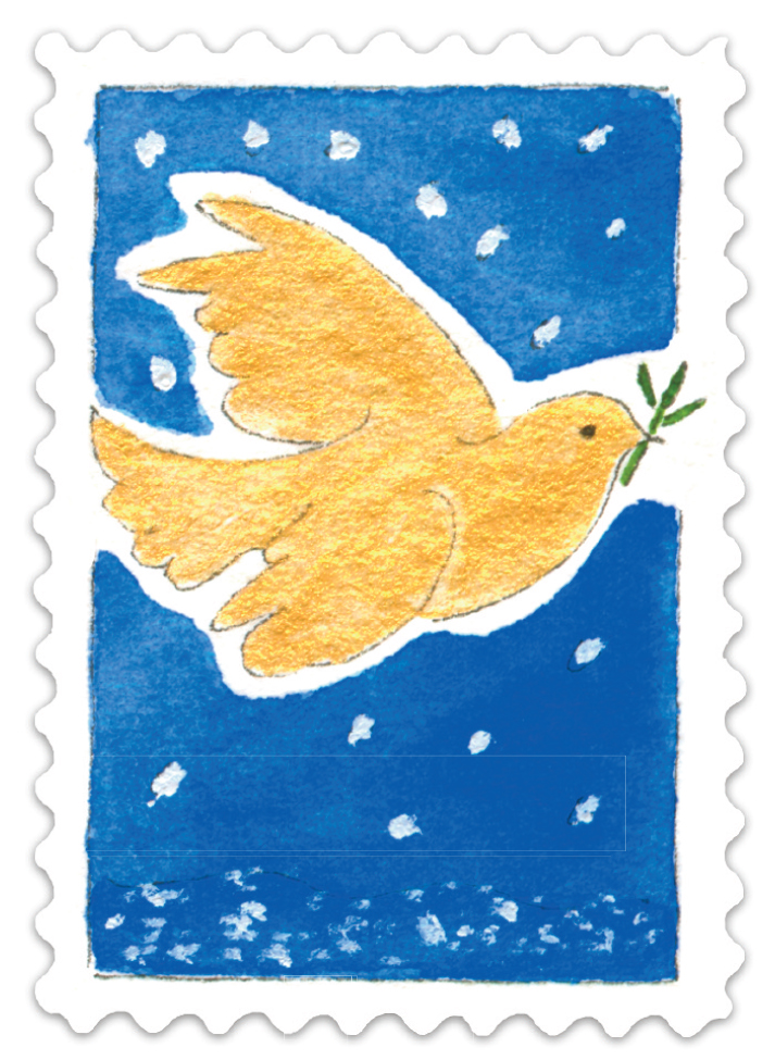 Stamped and Ready gift tag